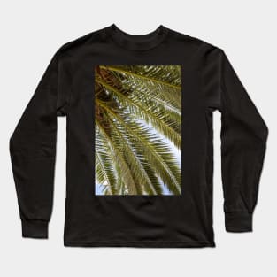 Palm Leaves in the Sun Long Sleeve T-Shirt